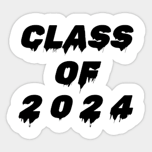 Class Of 2024 Graduation Sticker